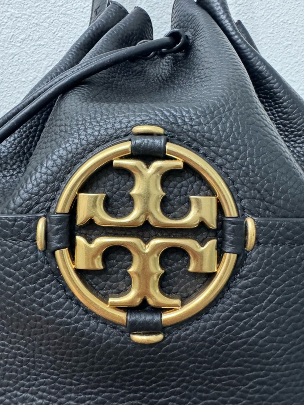 Tory Burch Miller Leather Bucket Bag - Picture 2 of 8